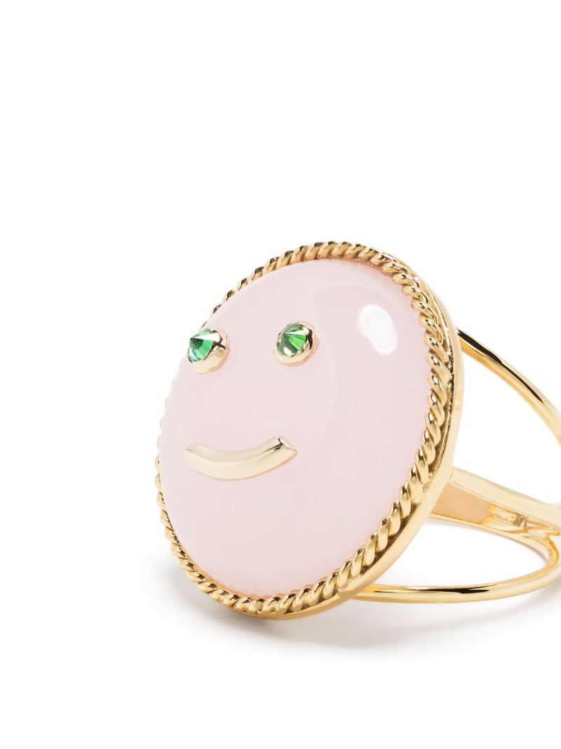 18k Yellow Gold Happy Ring