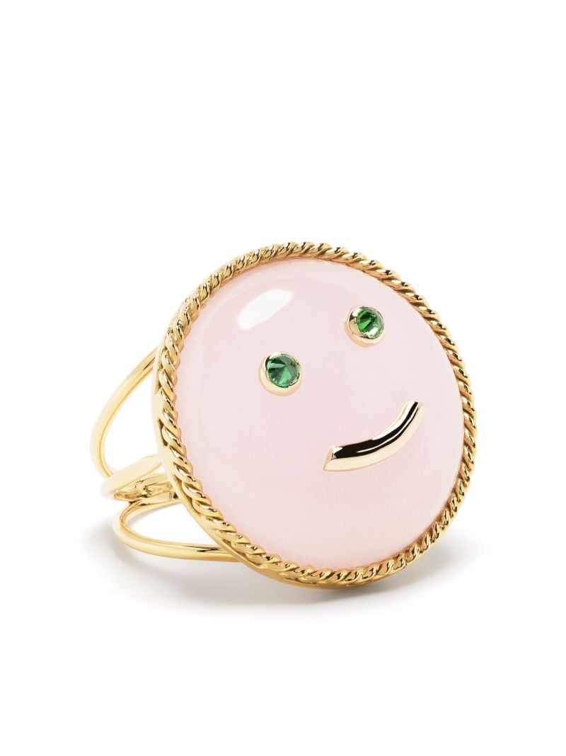 18k Yellow Gold Happy Ring