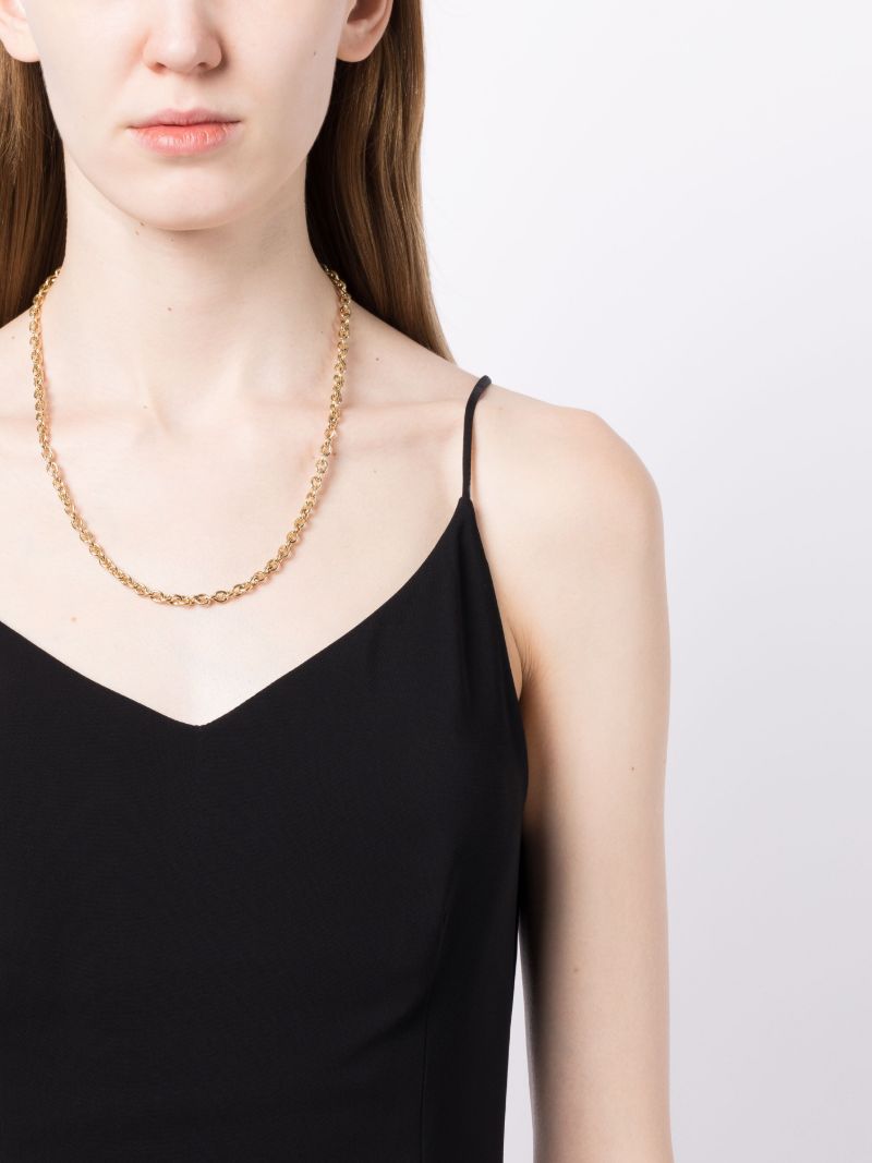 18k Yellow Gold Rosa Classic Chain Necklace