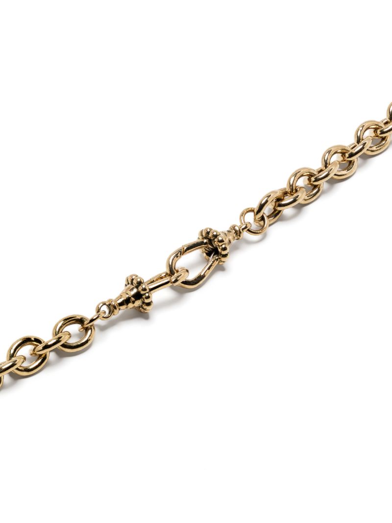 18k Yellow Gold Rosa Classic Chain Necklace