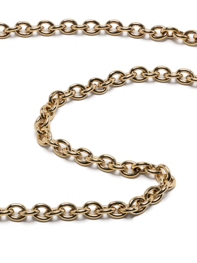 18k Yellow Gold Rosa Classic Chain Necklace
