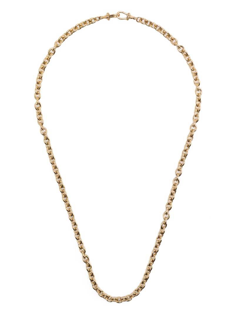 18k Yellow Gold Rosa Classic Chain Necklace