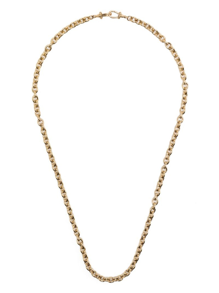 18k Yellow Gold Rosa Classic Chain Necklace