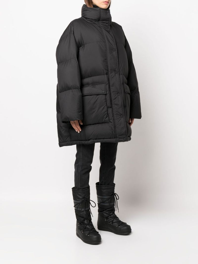 Black Edna Puffer Coat