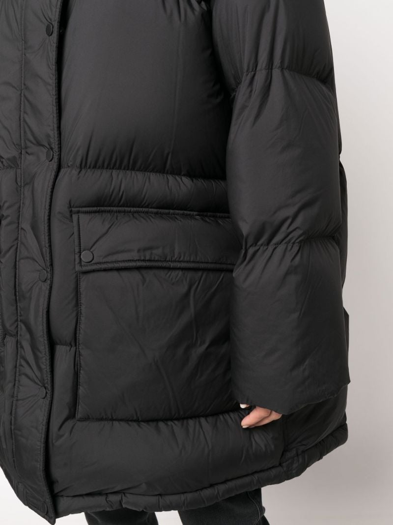 Black Edna Puffer Coat
