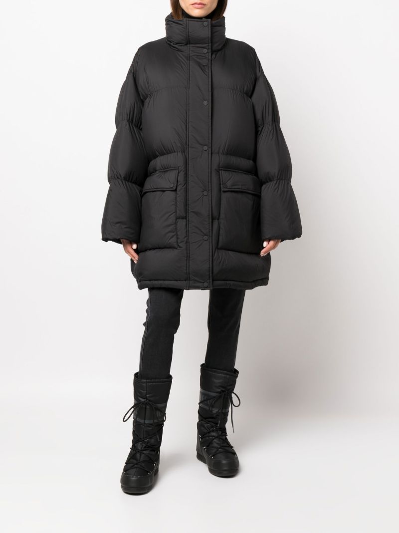 Black Edna Puffer Coat