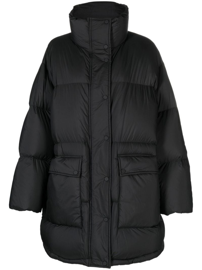 Black Edna Puffer Coat