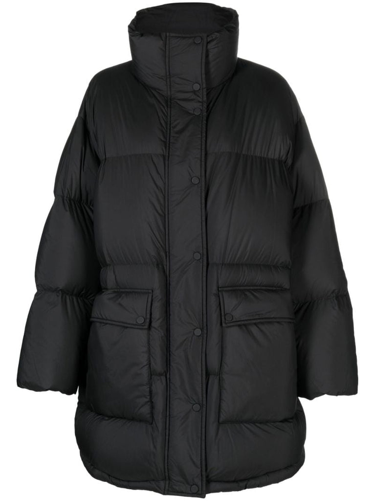 Black Edna Puffer Coat