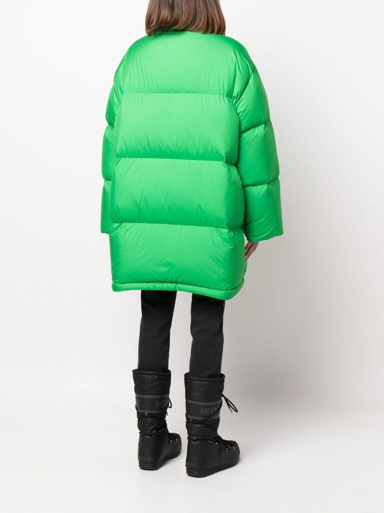 Green Edna Puffer Coat