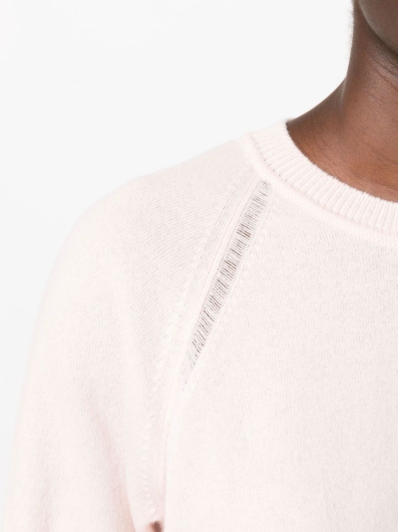 Pink Clear Cashmere Sweater