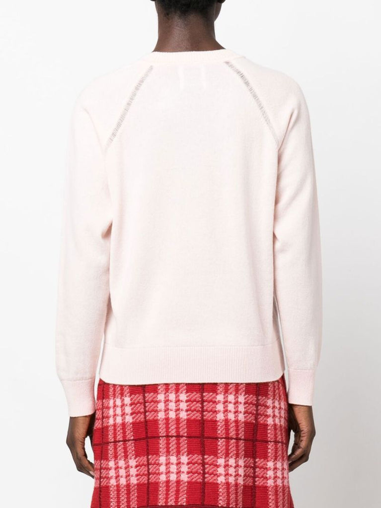 Pink Clear Cashmere Sweater