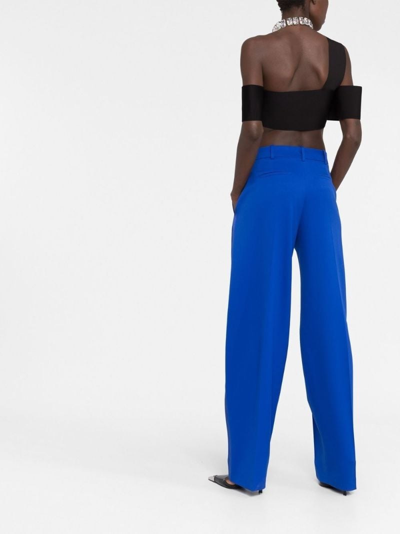 Black Off Shoulder Bandeau Top