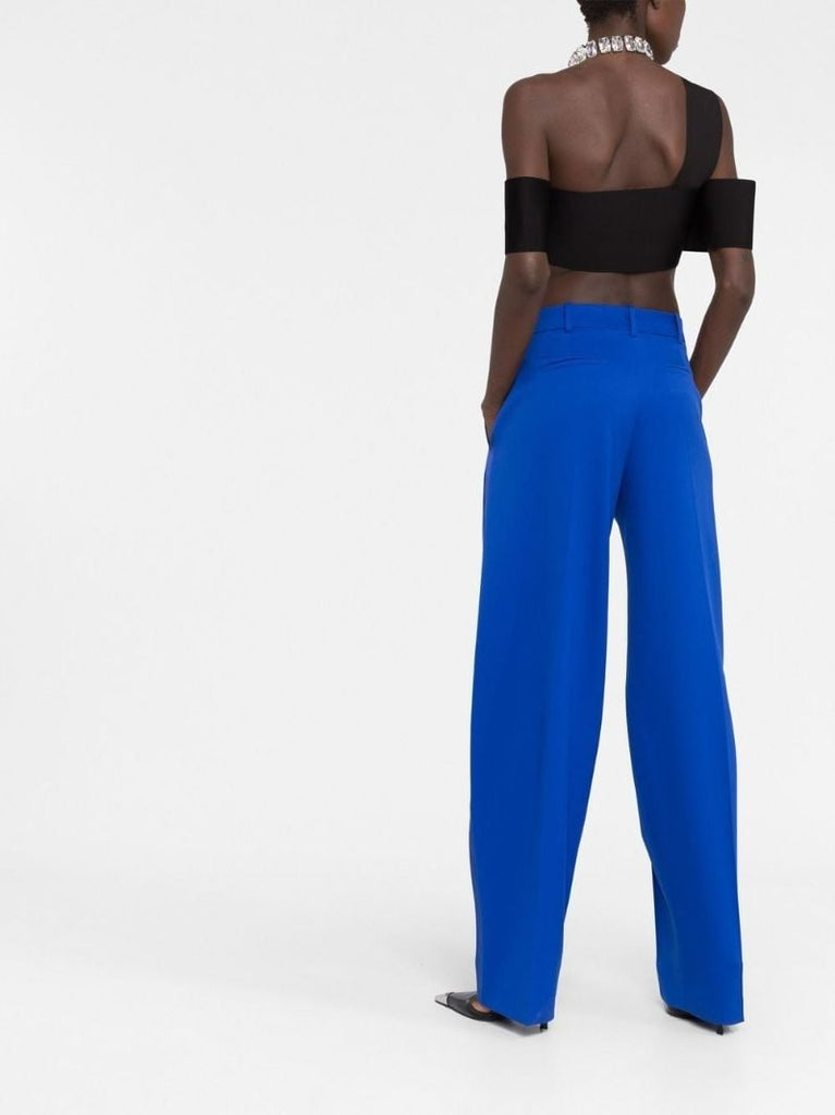 Black Off Shoulder Bandeau Top