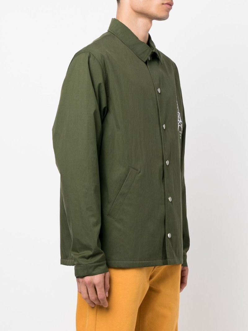 Green Paris Japan Coach Jacket