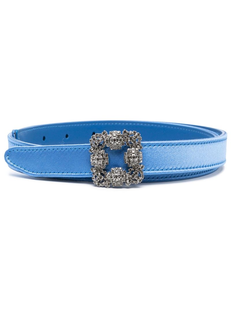 Blue Hangisi Leather Belt