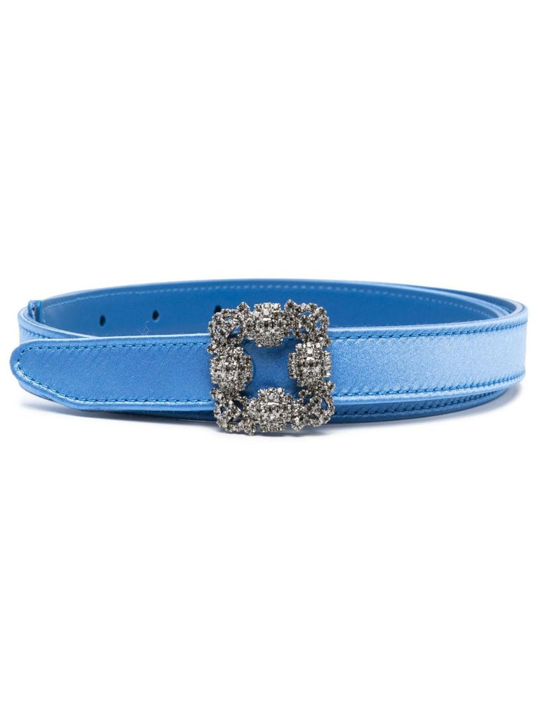 Blue Hangisi Leather Belt