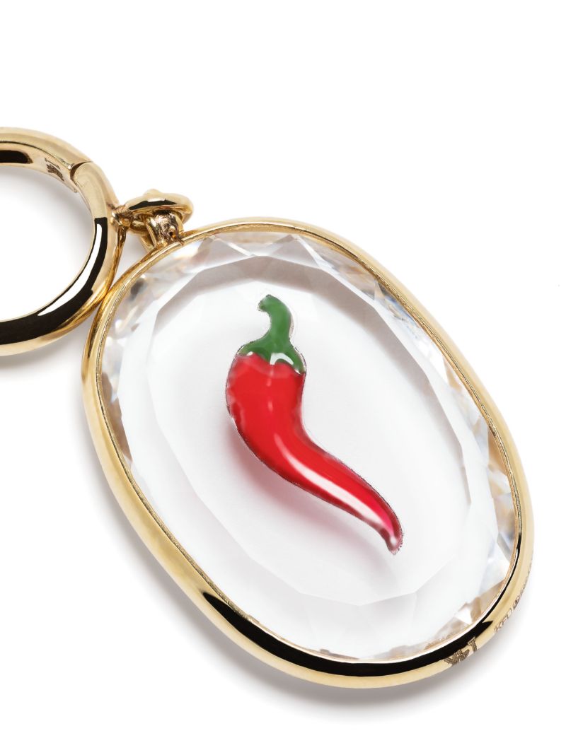 Yellow Gold Lucky Felfel Drop Earring