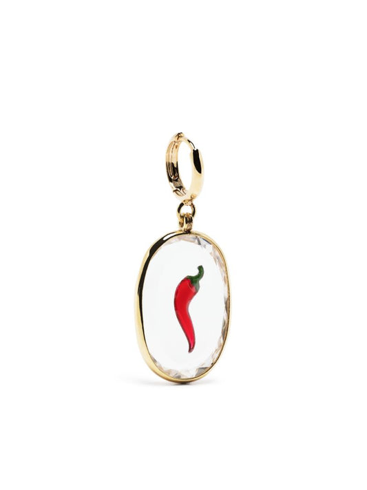 Yellow Gold Lucky Felfel Drop Earring