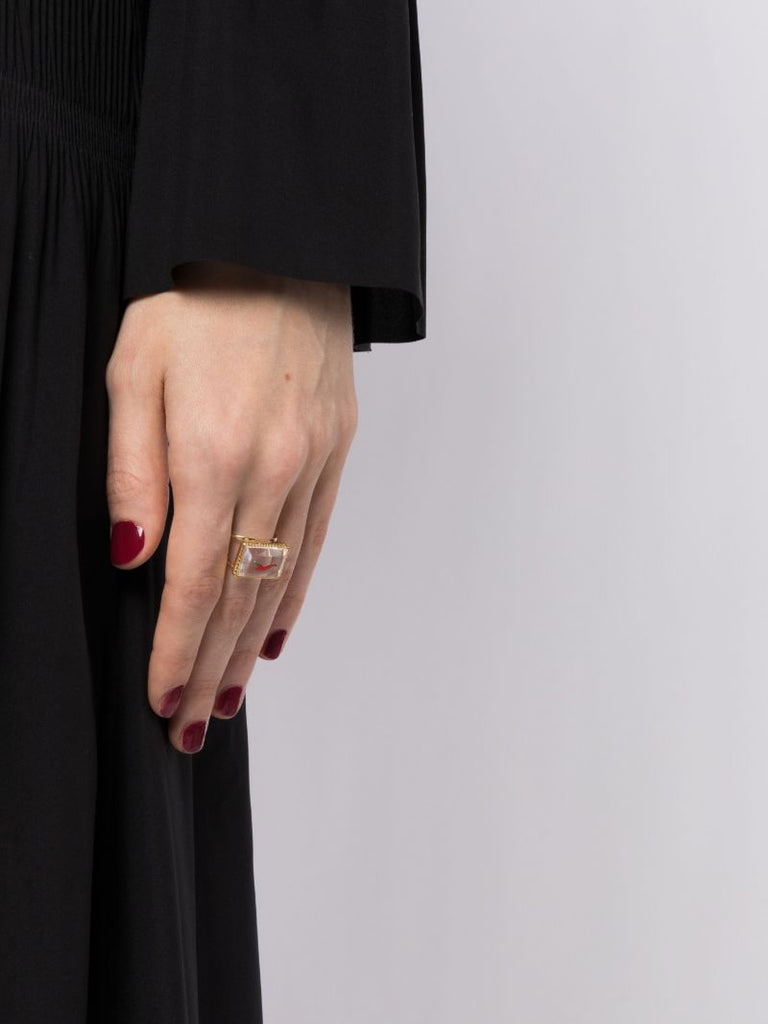 18k Yellow Gold Lucky Felfel Ring