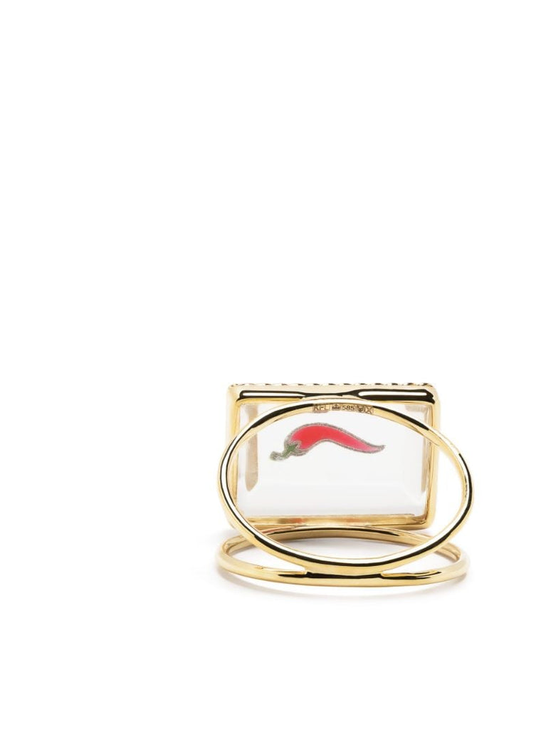 18k Yellow Gold Lucky Felfel Ring
