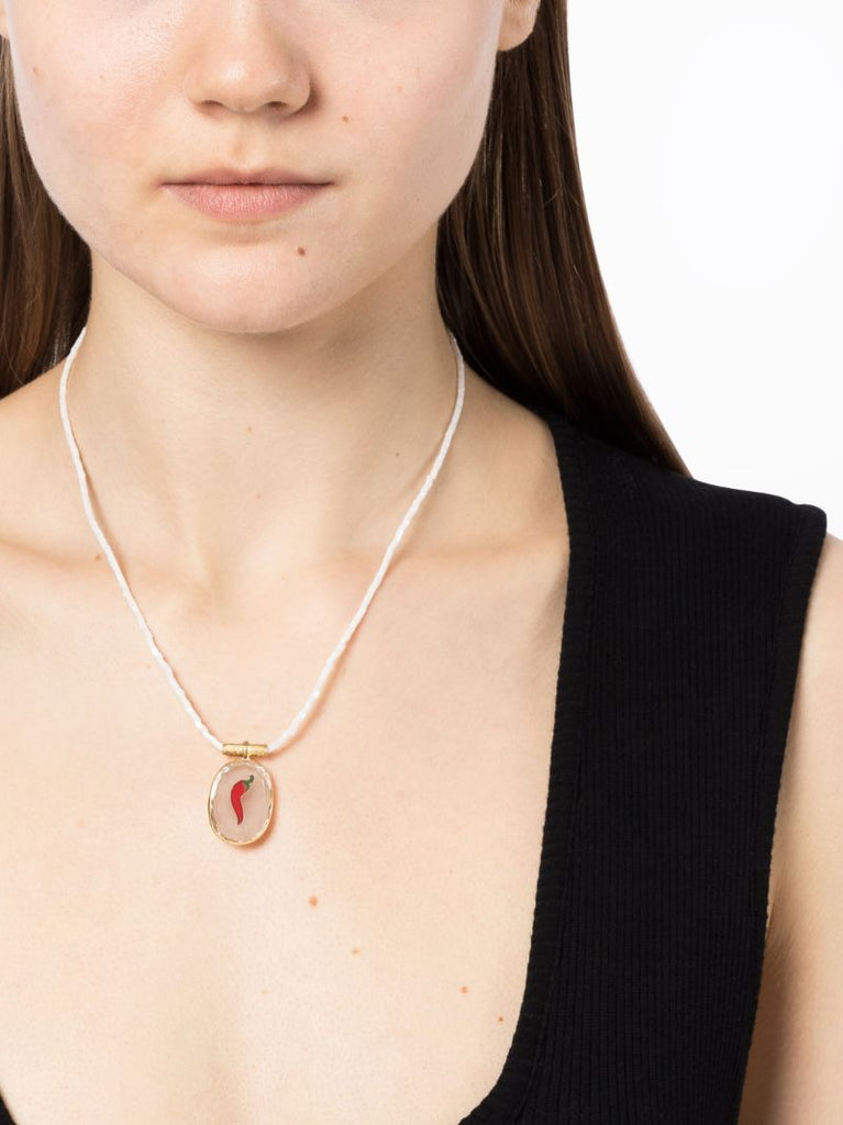 18k Yellow Gold Lucky Felfel Necklace