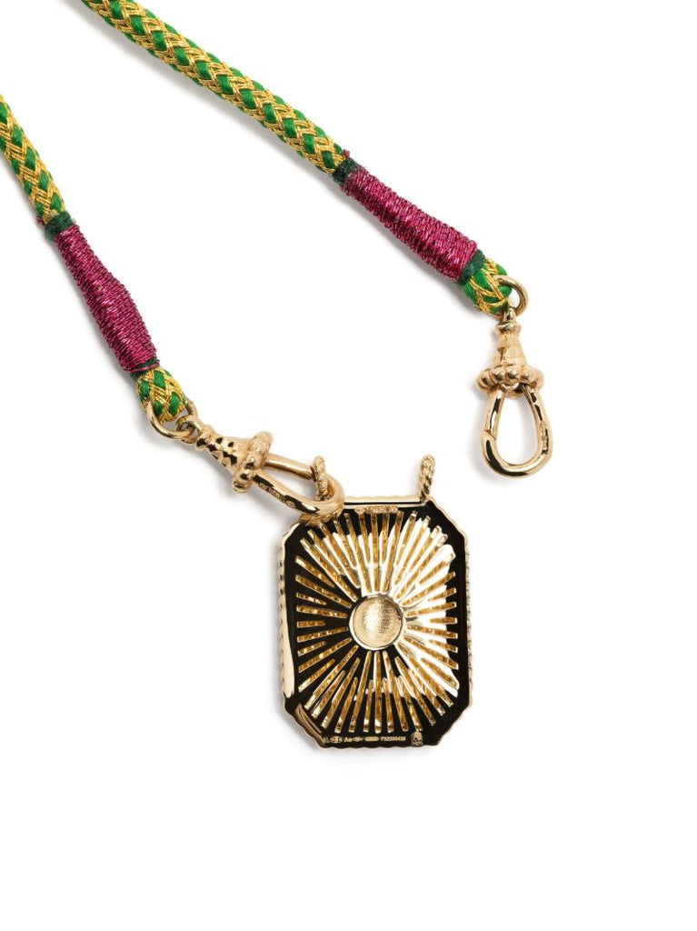 18k Yellow Gold Heart Pendant Necklace