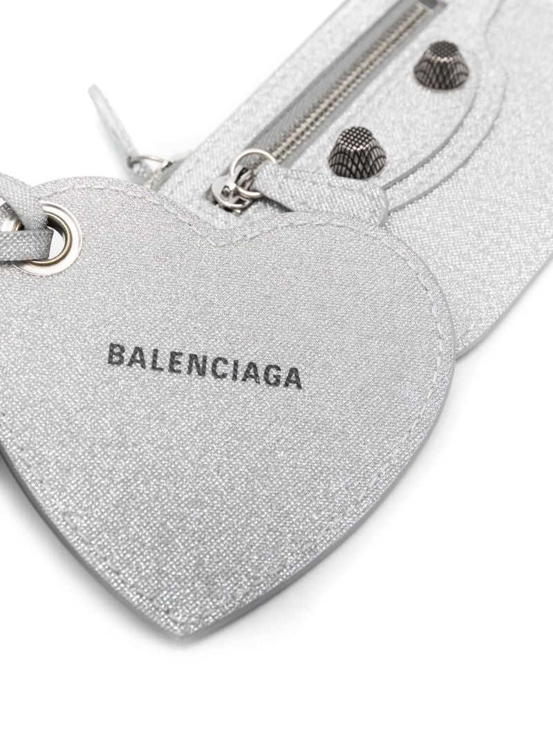 Silver Le Cagole Xs Shoulder Bag