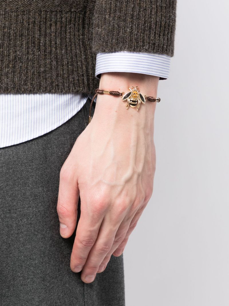 Gold-plated Bee Bracelet