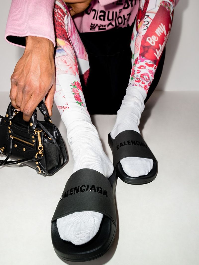 Embossed Logo Slides