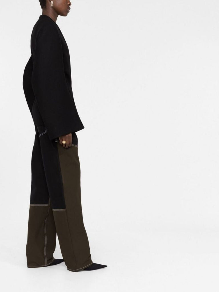Black Dallas Single-breasted Blazer