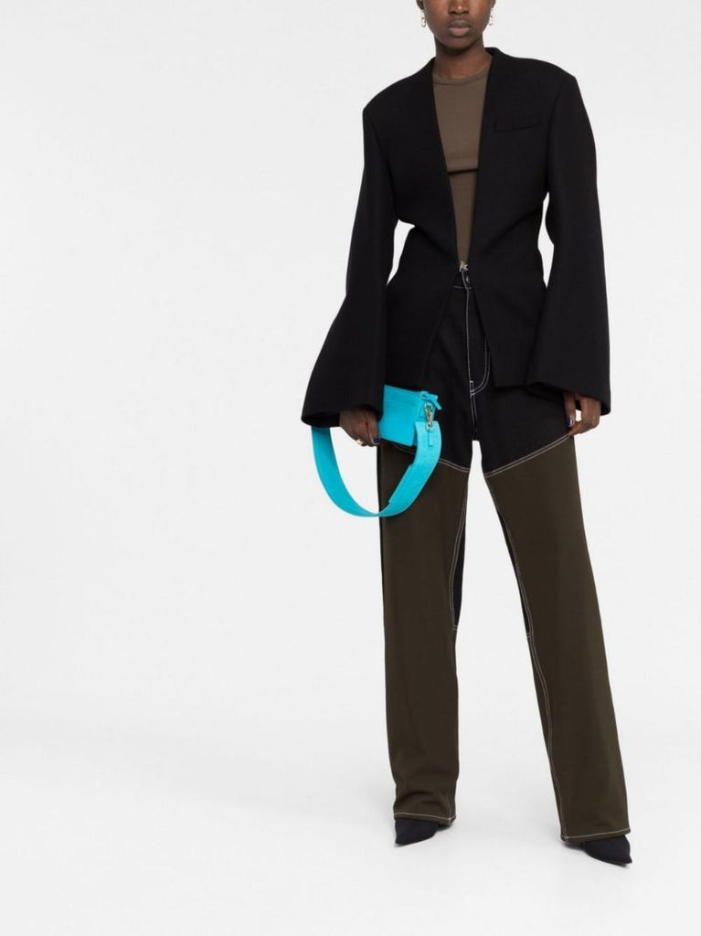 Black Dallas Single-breasted Blazer