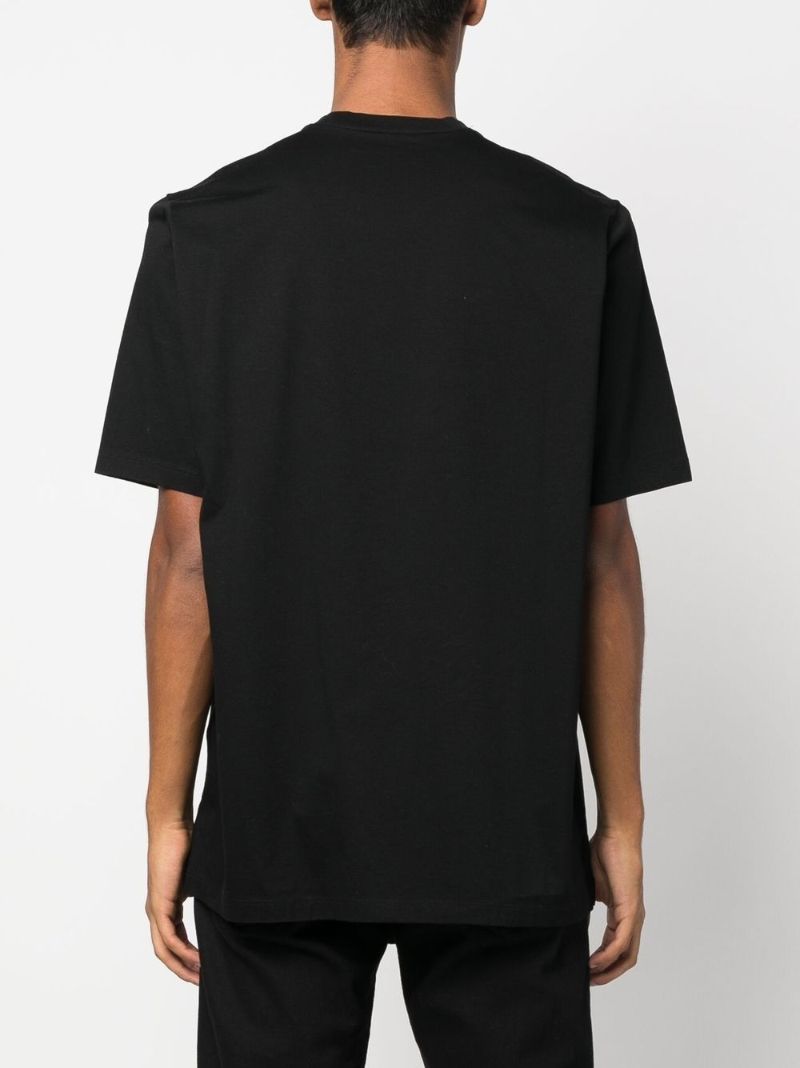 Black D2 Caten's Beach Cotton T-shirt