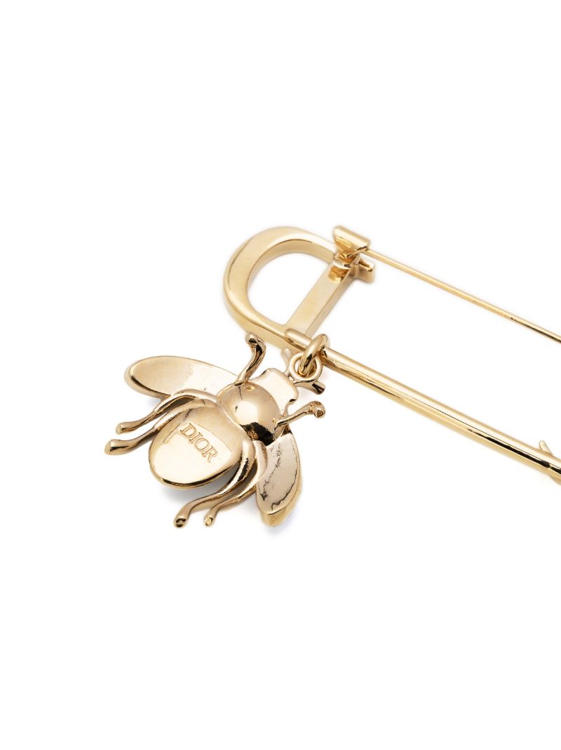 Gold-plated Bee Brooch