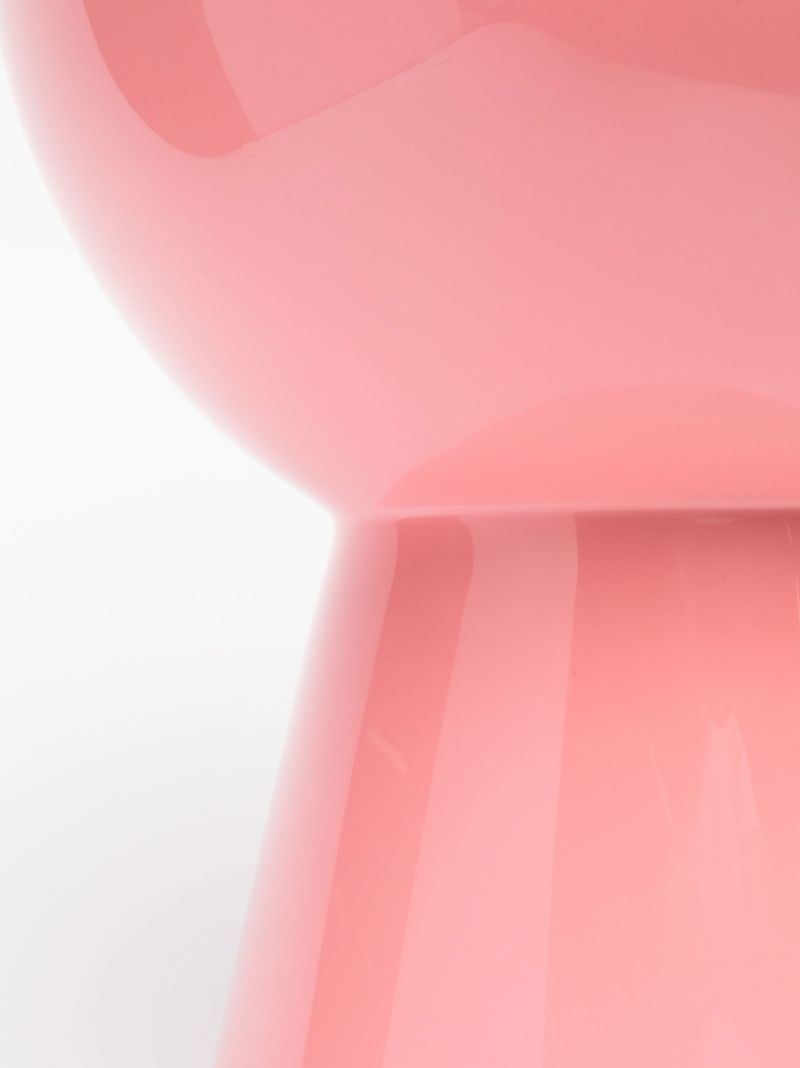 Pink Tip Tap Stool