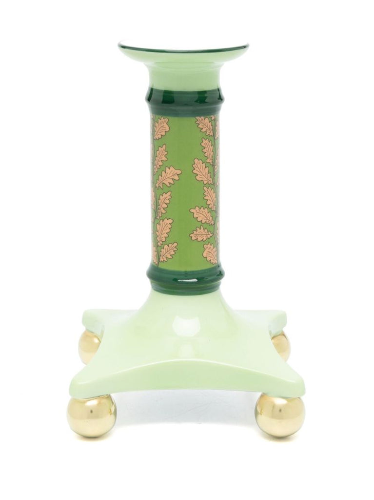 Green Profumi Luchino Oak Leaf Candelabra