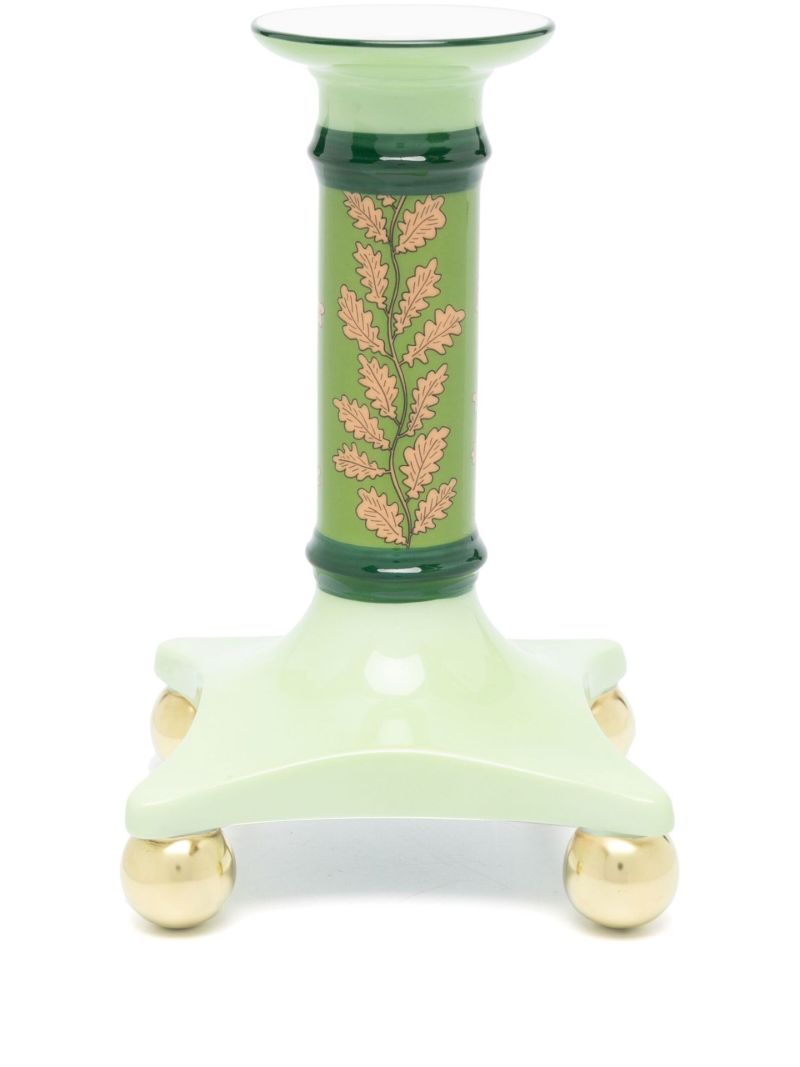 Green Profumi Luchino Oak Leaf Candelabra