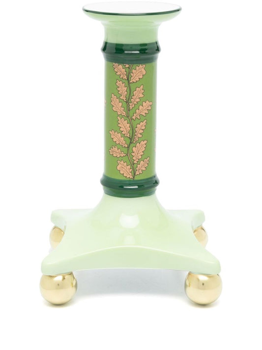 Green Profumi Luchino Oak Leaf Candelabra