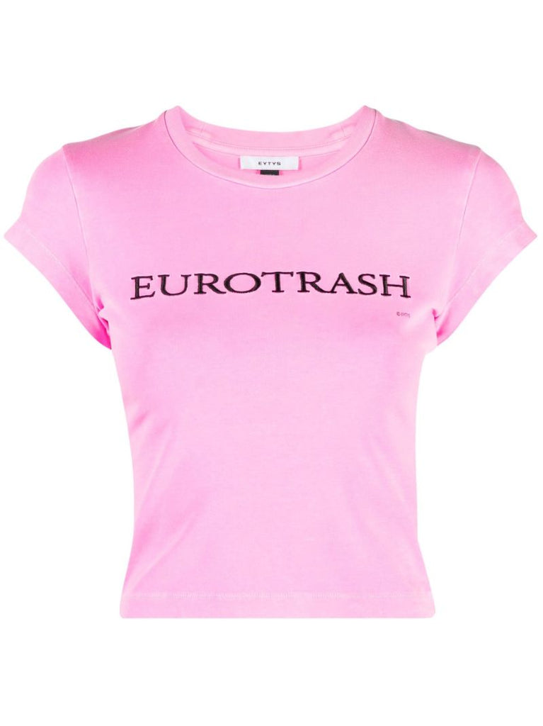 Pink Zion Cropped T-shirt