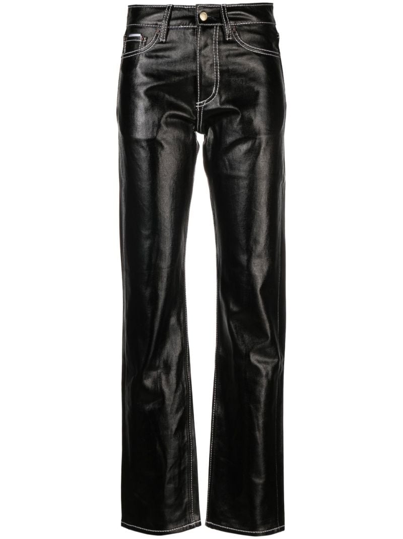 Black Orion Straight Leg Jeans