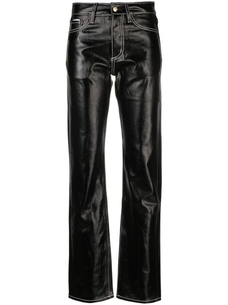 Black Orion Straight Leg Jeans