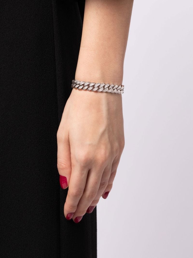 18k White Gold Two-tone Essential Diamond Bracelet