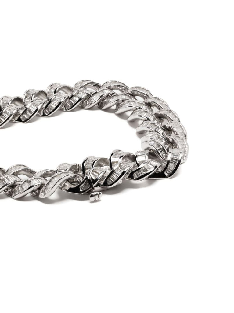 18k White Gold Two-tone Essential Diamond Bracelet