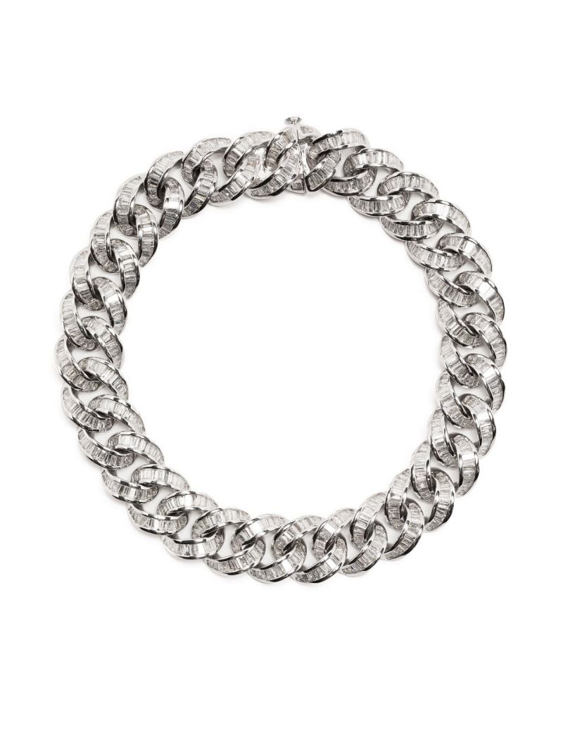 18k White Gold Two-tone Essential Diamond Bracelet