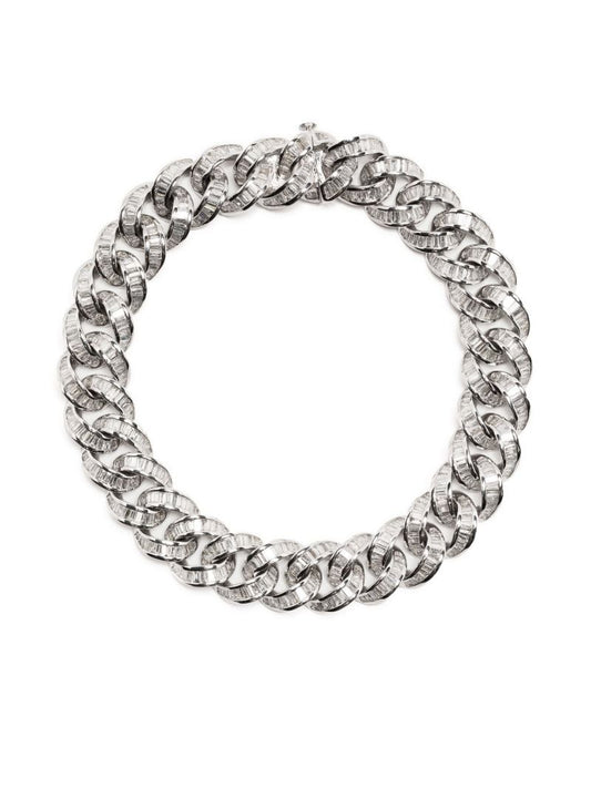 18k White Gold Two-tone Essential Diamond Bracelet