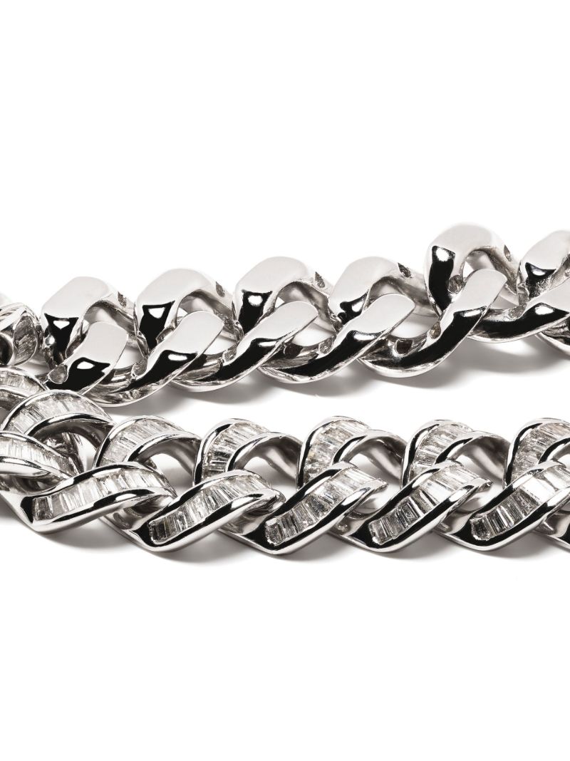 18k White Gold Two-tone Essential Diamond Bracelet