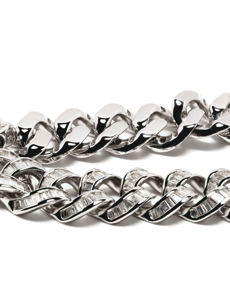 18k White Gold Two-tone Essential Diamond Bracelet