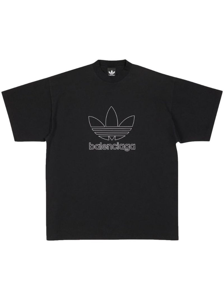 Black Logo Print T-shirt