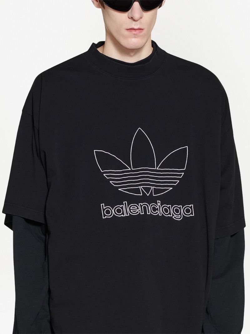 Black Logo Print T-shirt