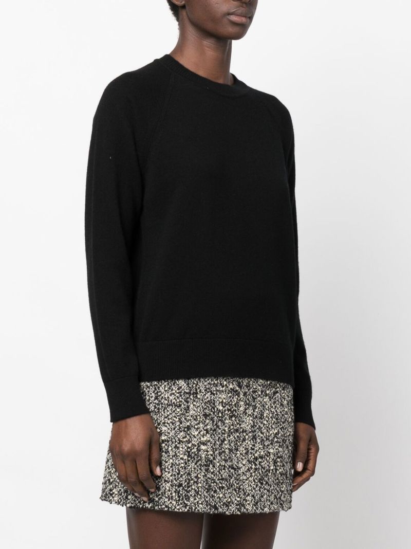 Black Clear Cashmere Sweater