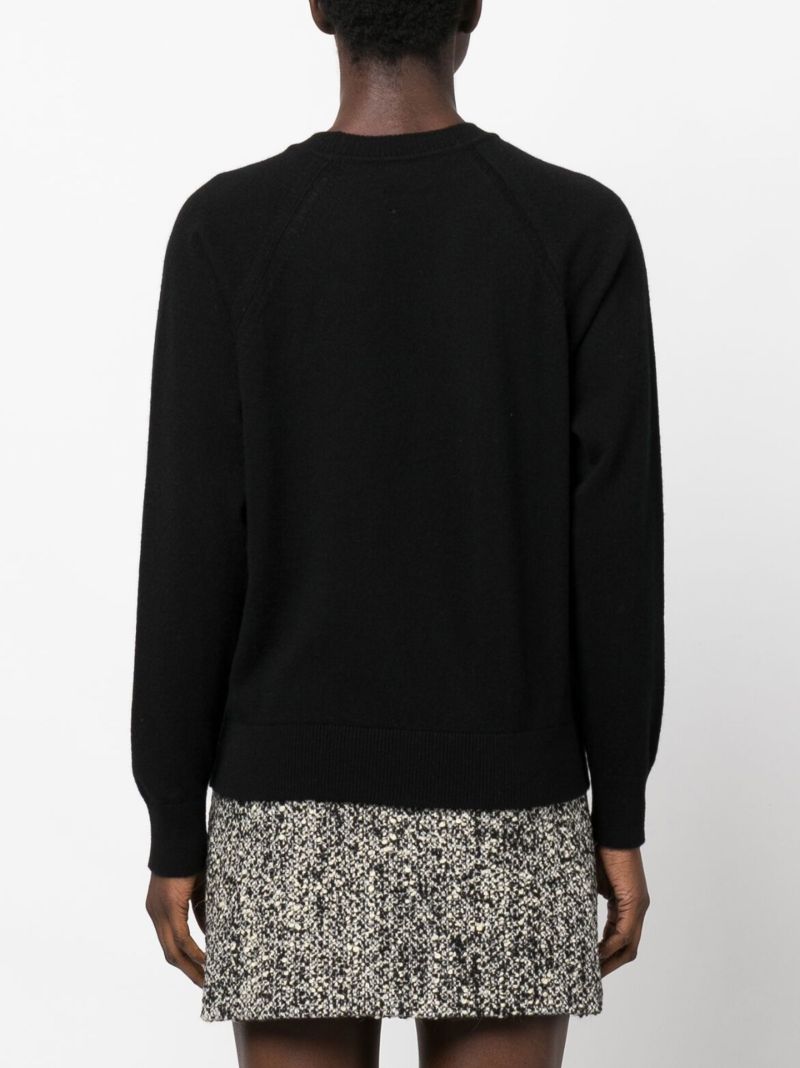 Black Clear Cashmere Sweater